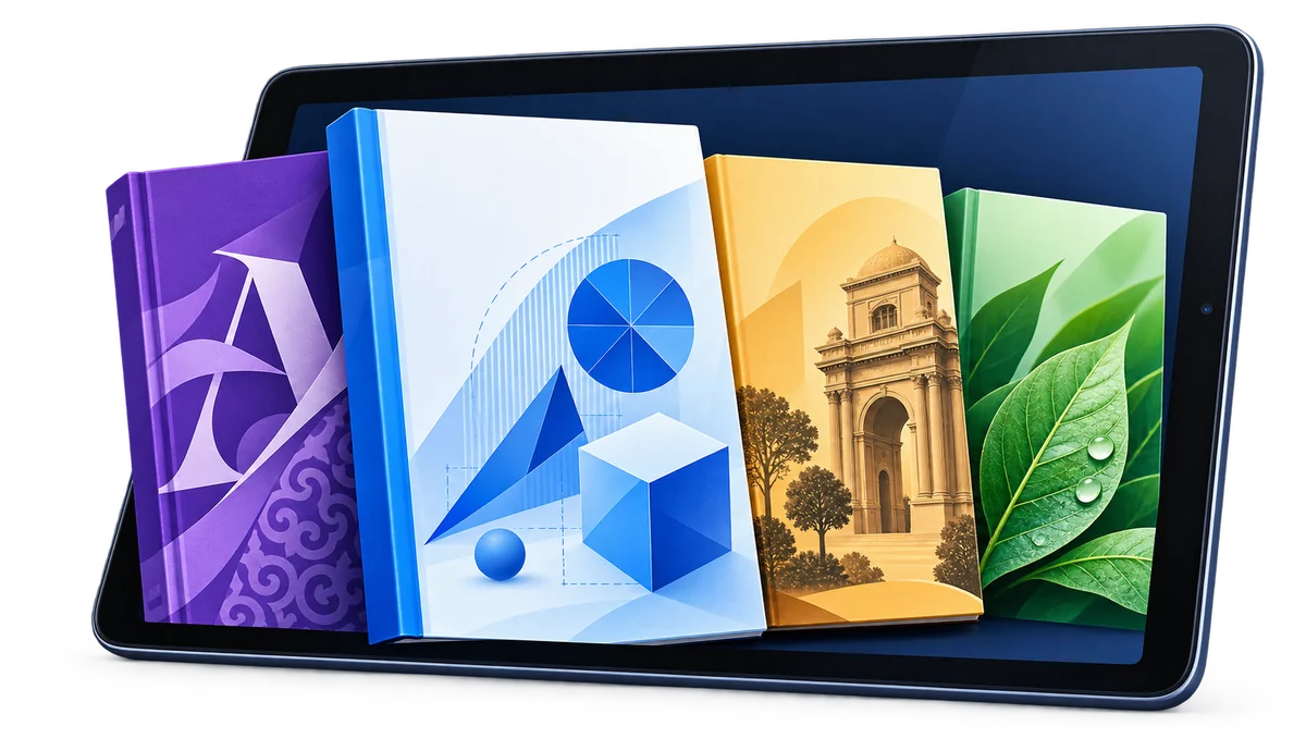 Электронные учебники e-BOOKS на планшете